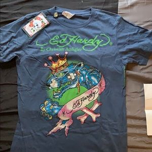 Ed Hardy jeweled shirt
